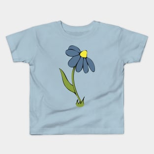 Daisy Whimsical Cartoon Illustration Happy Colours Kids T-Shirt